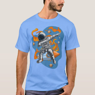 Camiseta Espacio astronauta Dabbing Spaceman Moon Mars Plan