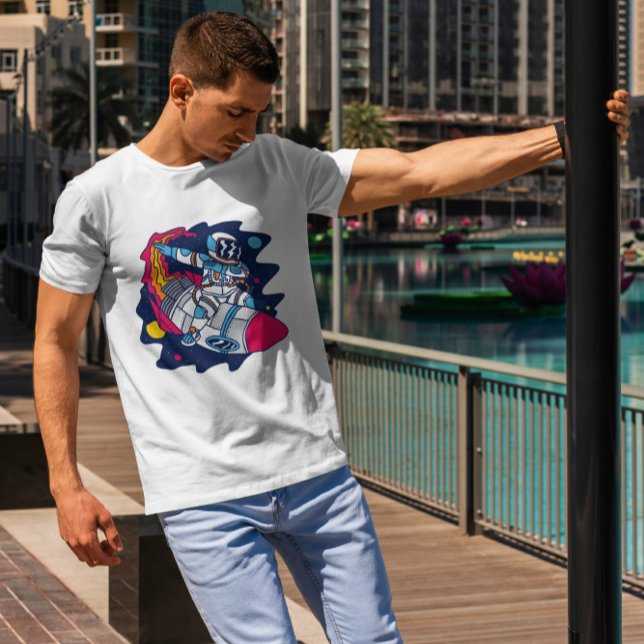 Camiseta Espacio astronauta de Dabbing (Subido por el creador)