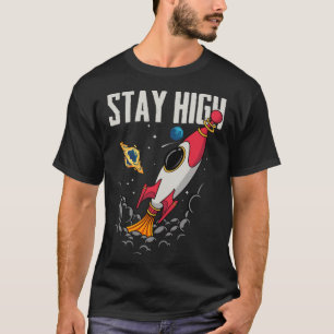 Camiseta Espacio Astronauta de la nave espacial Stay High S