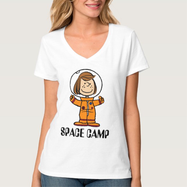 Camiseta ESPACIO | Astronauta de Peppermint Patty (Anverso)