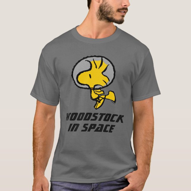 Camiseta ESPACIO | Astronauta de Woodstock (Anverso)