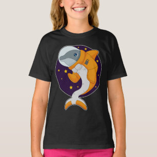 Camiseta Espacio astronauta delfín
