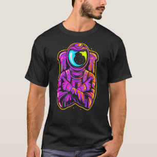 Camiseta Espacio astronauta espacial espacial Moon Mars Pla