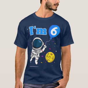 Camiseta Espacio astronauta espacial infantil I m 6 Si Sith