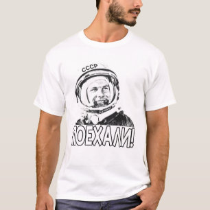 Camiseta Espacio astronauta Gagarin USSR Rusia