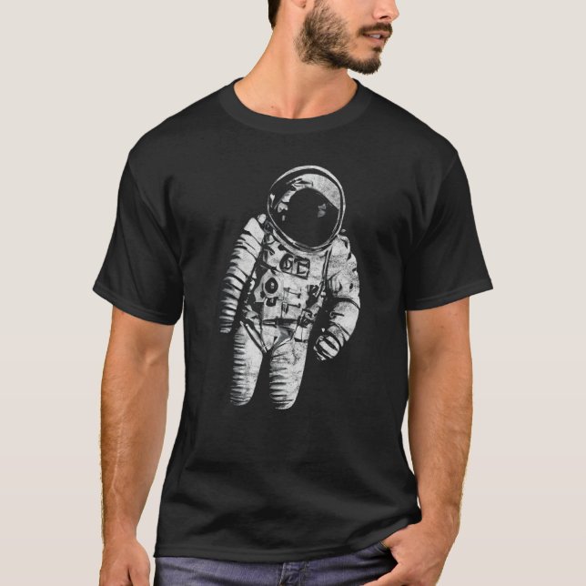 Camiseta Espacio astronauta hombre espacio espacio espacio  (Anverso)