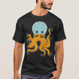 Camiseta Espacio astronauta Octopus