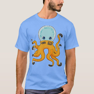 Camiseta Espacio astronauta Octopus