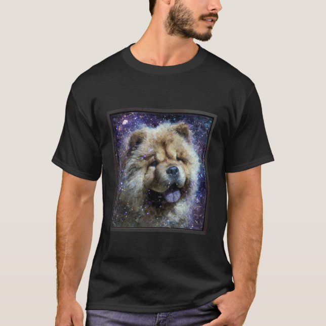Camiseta Espacio Chow Chow (Anverso)