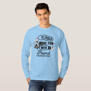 Camiseta Espacio de amigos galácticos Men Long Sleeve