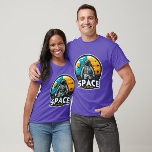 CAMISETA ESPACIO DE CAMINO ESPACIAL Y MÁS ALLÁ