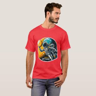 CAMISETA ESPACIO DE CAMINO ESPACIAL Y MÁS ALLÁ DE 3