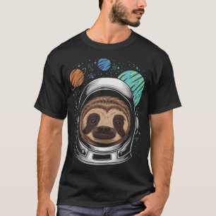 Camiseta Espacio de cascos de la eslora astronauta