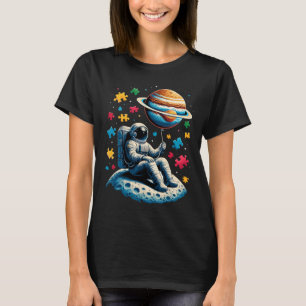 Camiseta Espacio de conciencia del autismo de billoon astro