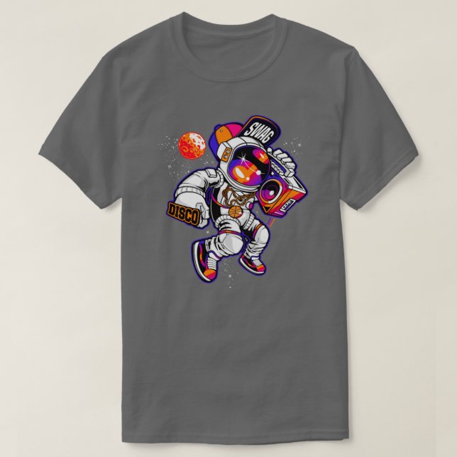 Camiseta Espacio de los años 80 (Diseño del anverso)