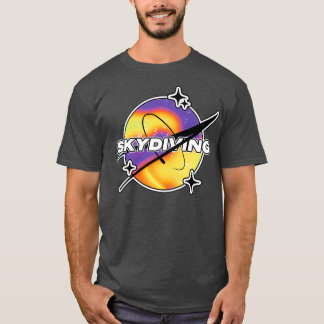 Camiseta Espacio de melodía de Skydiving