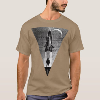 Camiseta Espacio De Nave Espacial Astronauta De La Misión A