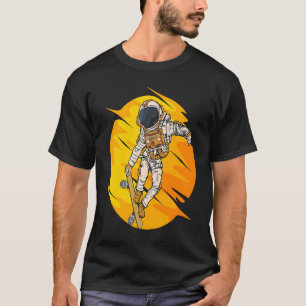 Camiseta Espacio de patinaje en patinaje astronauta Cosmos 