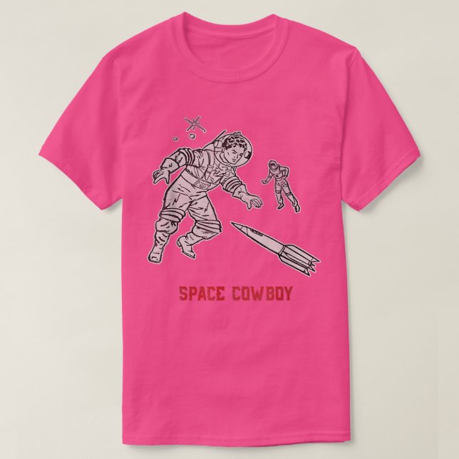 Camiseta Espacio de regalo de astronauta divertida de vaque (Diseño del anverso)