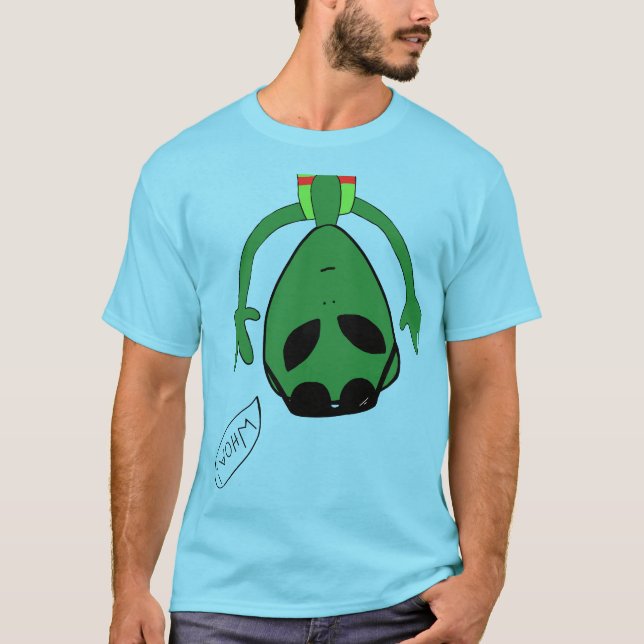 Camiseta Espacio de tipo Alien Martian (Anverso)