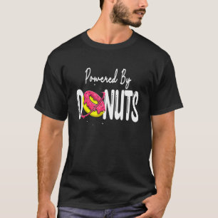 Camiseta Espacio del Día de los Donuts Alimentado Por Postr
