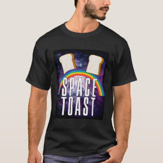 Camiseta Espacio del Universo Arcoiris Tostada Nebula Rara