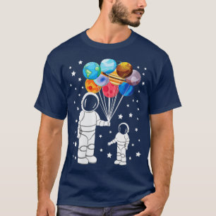 Camiseta Espacio divertido de astronauta astronauta mujer e