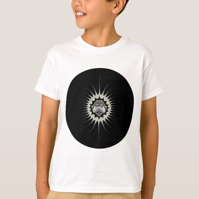 Camiseta Espacio dorado (Anverso)