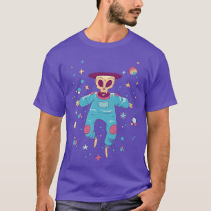Camiseta Espacio escrúpulo cósmico de astronauta 