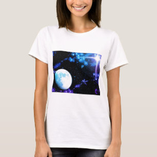 Camiseta Espacio exterior azul