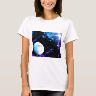 Camiseta Espacio exterior azul