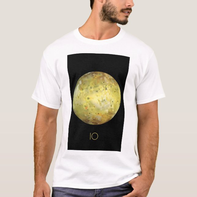 Camiseta Espacio exterior, Cosmos, Sistema Solar, E/S lunar (Anverso)