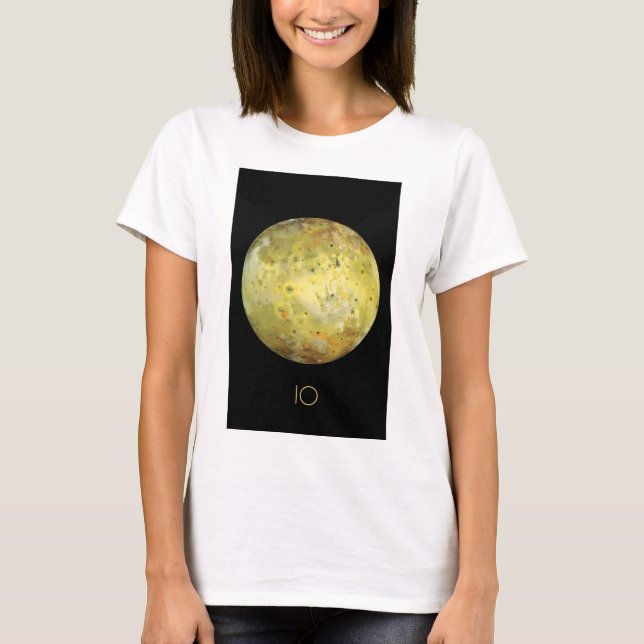 Camiseta Espacio exterior, Cosmos, Sistema Solar, E/S lunar (Anverso)