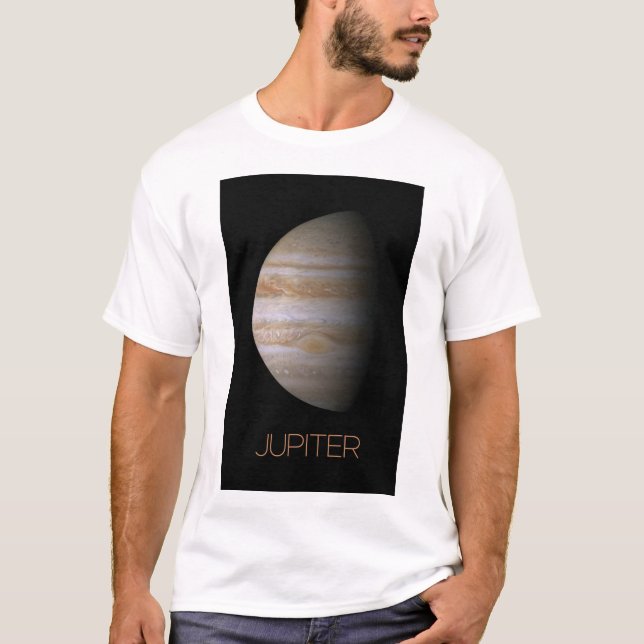 Camiseta Espacio exterior, galaxia, sistema solar, júpiter  (Anverso)