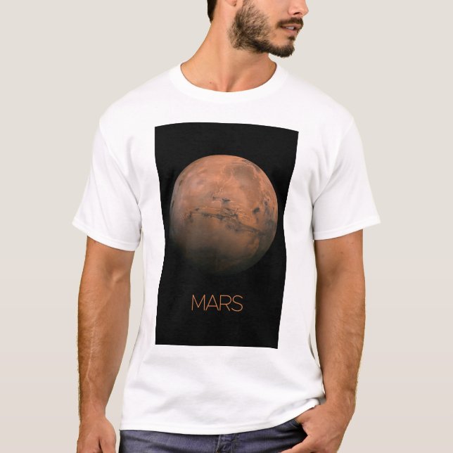 Camiseta Espacio exterior, galaxia, sistema solar, planeta  (Anverso)