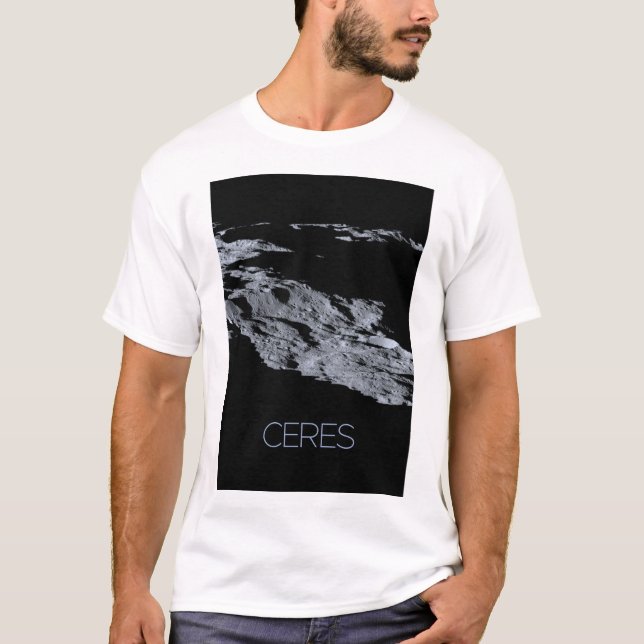 Camiseta Espacio exterior, sistema solar, esferas del plane (Anverso)