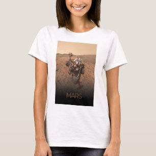 Camiseta Espacio exterior, Sistema solar, Marte del planeta