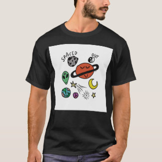 Camiseta Espacio Extraterrestre Espaciado