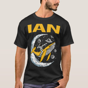 Camiseta Espacio feliz - Nombre de Ian