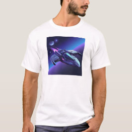 Camiseta Espacio futurista