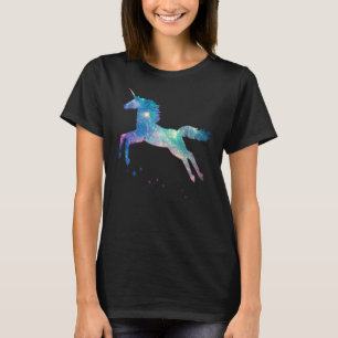 Camiseta Espacio galáctico de galaxia de galaxia unicornio