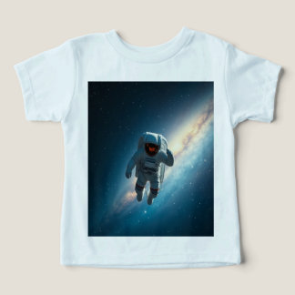 Camiseta Espacio Galaxia Astronauta Bebé y Niño Pe