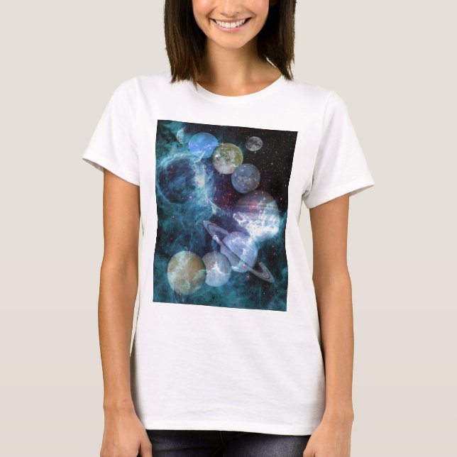 Camiseta Espacio hermoso (Anverso)