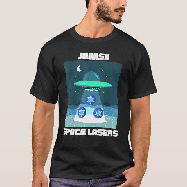 Camiseta Espacio Judío Lassa Estrella De David (Anverso)