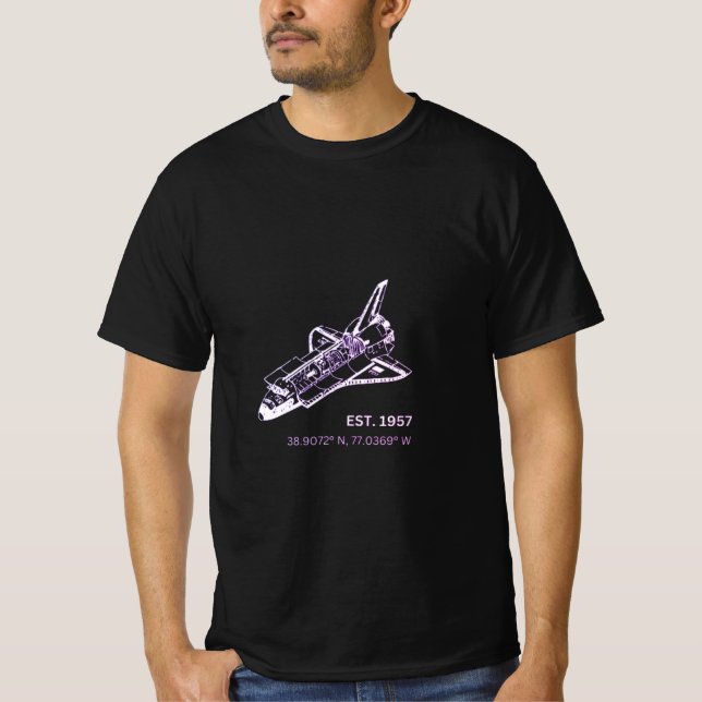 Camiseta Espacio: La frontera final (Anverso)