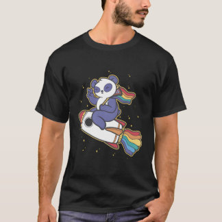 Camiseta Espacio Lgbtq Panda