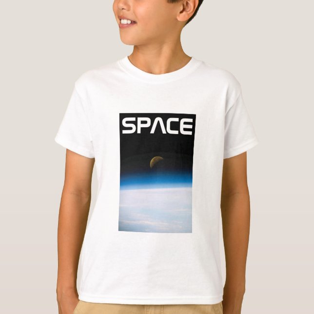Camiseta Espacio (Luna) (Anverso)