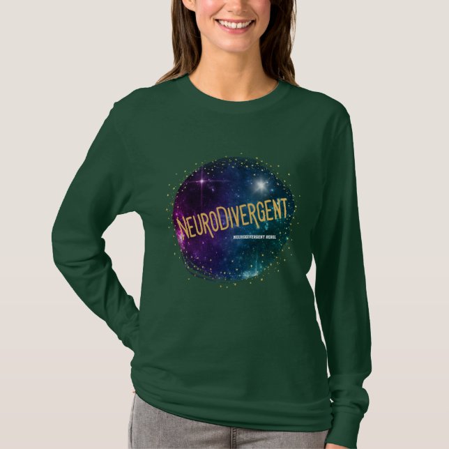 Camiseta Espacio NeuroDivergente (Anverso)