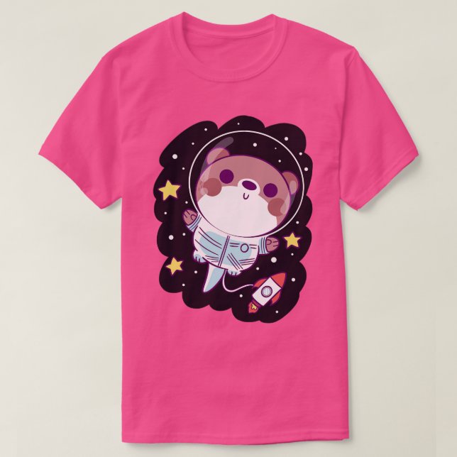 Camiseta Espacio Otter (Diseño del anverso)