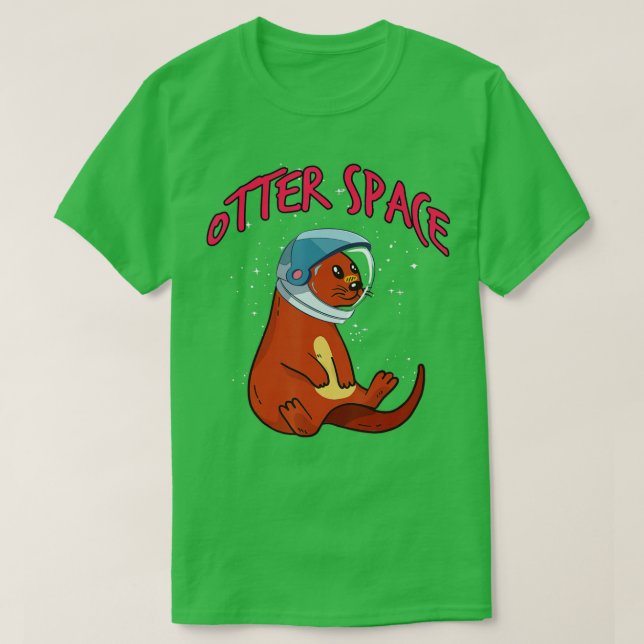 Camiseta Espacio Otter Para Ventiladores Otter - 2 (Diseño del anverso)
